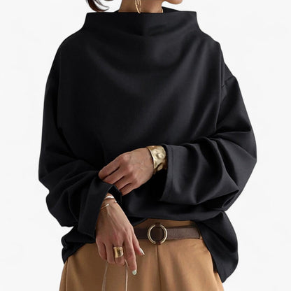LAIMA | Weicher Pullover mit hohem Kragen