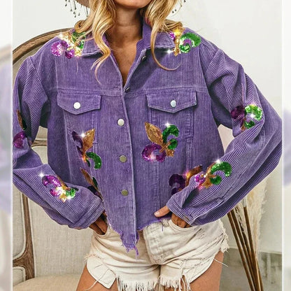 Cord-Jacke