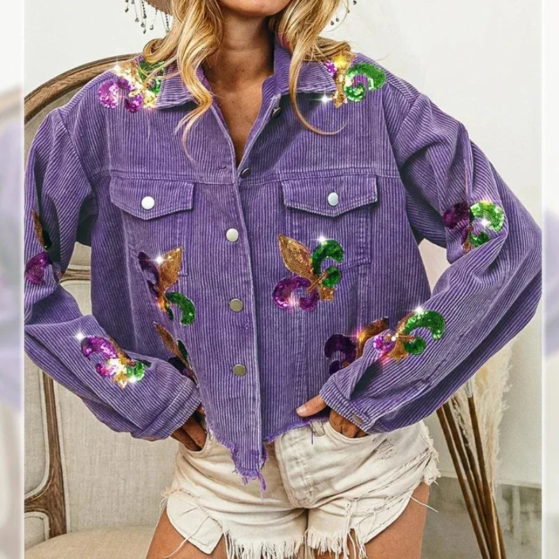Cord-Jacke