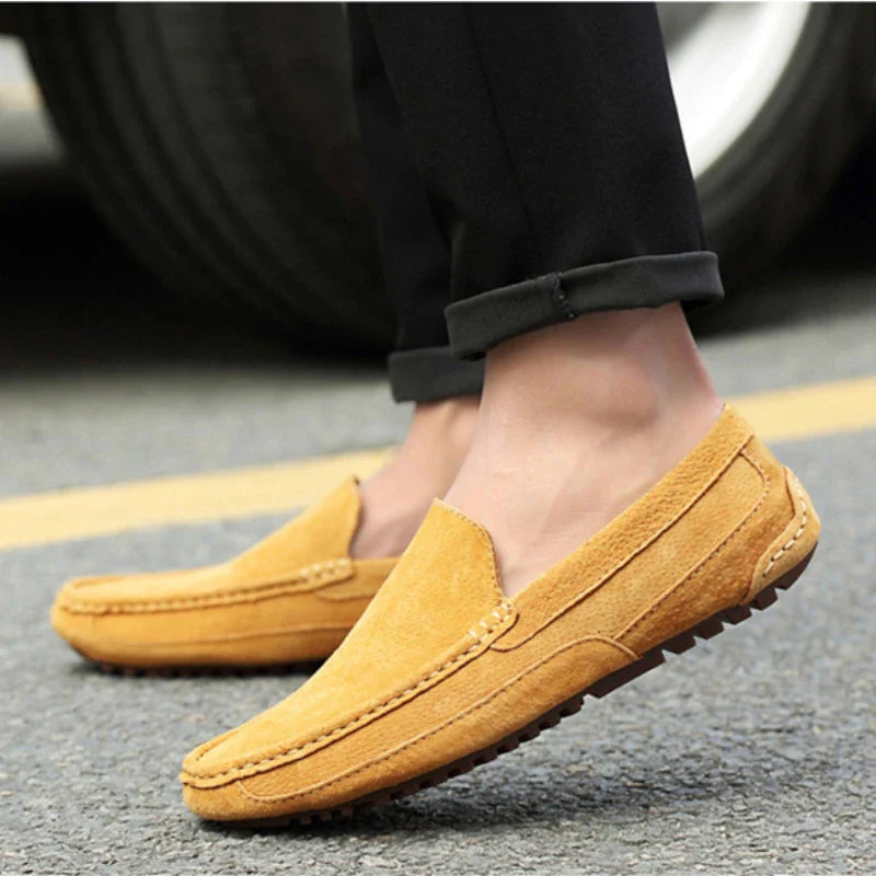 Mocassini Chic Premium in Pelle Suede