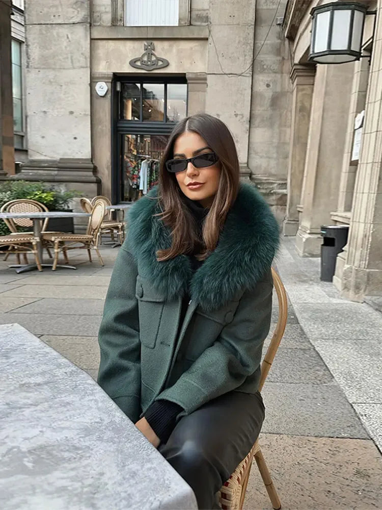 Cristobal Grüne Jacke