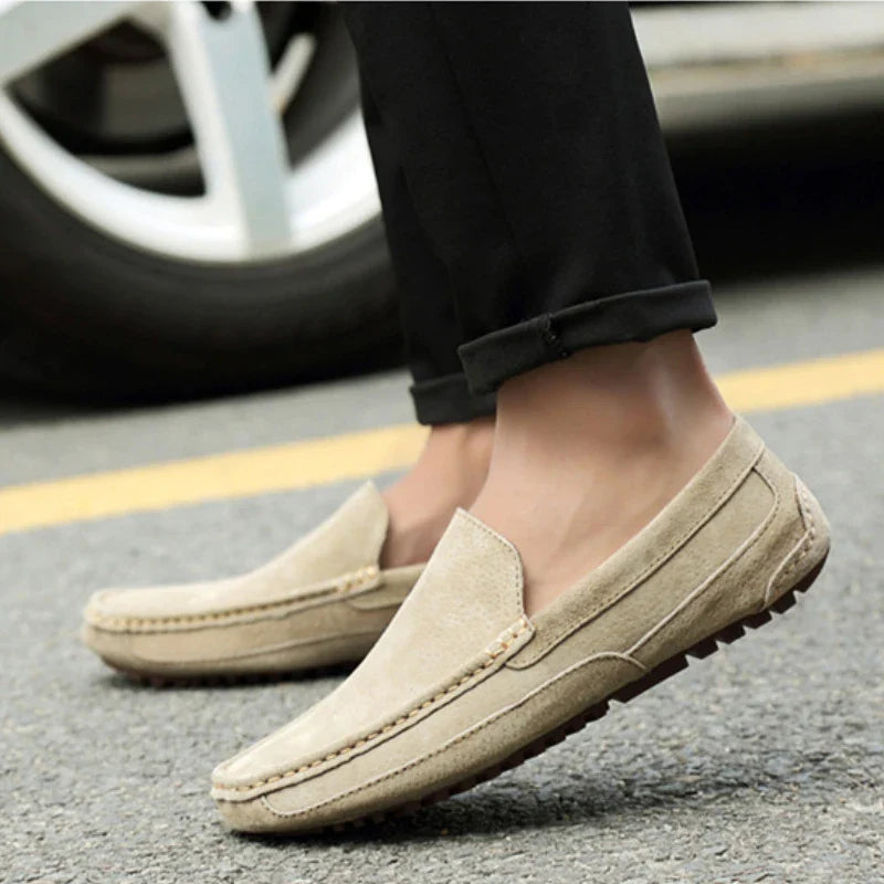 Mocassini Chic Premium in Pelle Suede