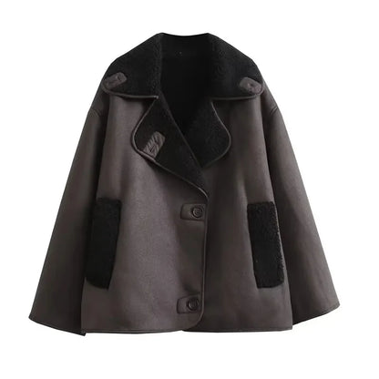 Mireia Kunstlederjacke