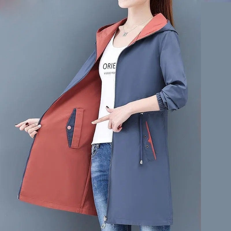 Zweiseitiger Windbreaker