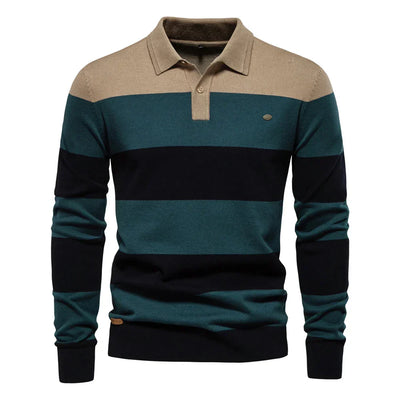 Theo™ | Maglione a Righe Sottili