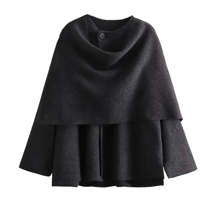 Damen Asymmetrische Schaljacke