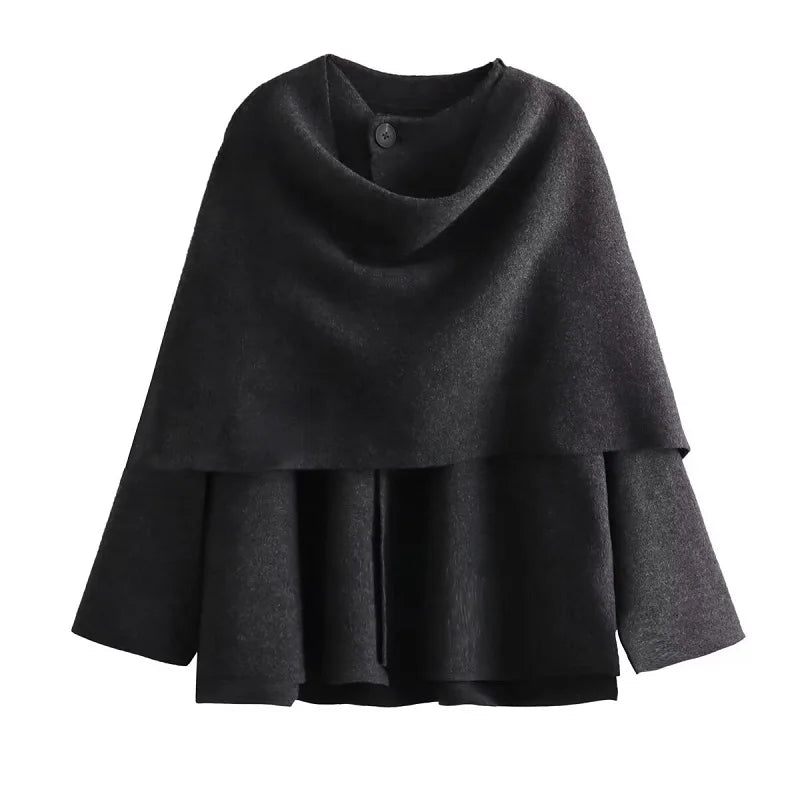 Damen Asymmetrische Schaljacke