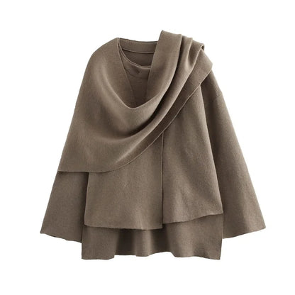 Damen Asymmetrische Schaljacke
