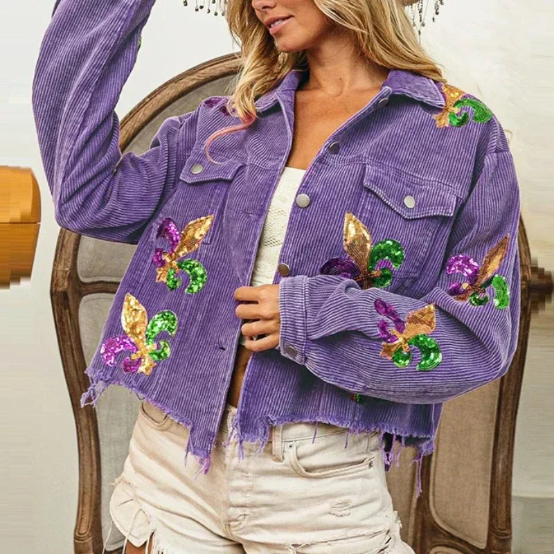 Cord-Jacke