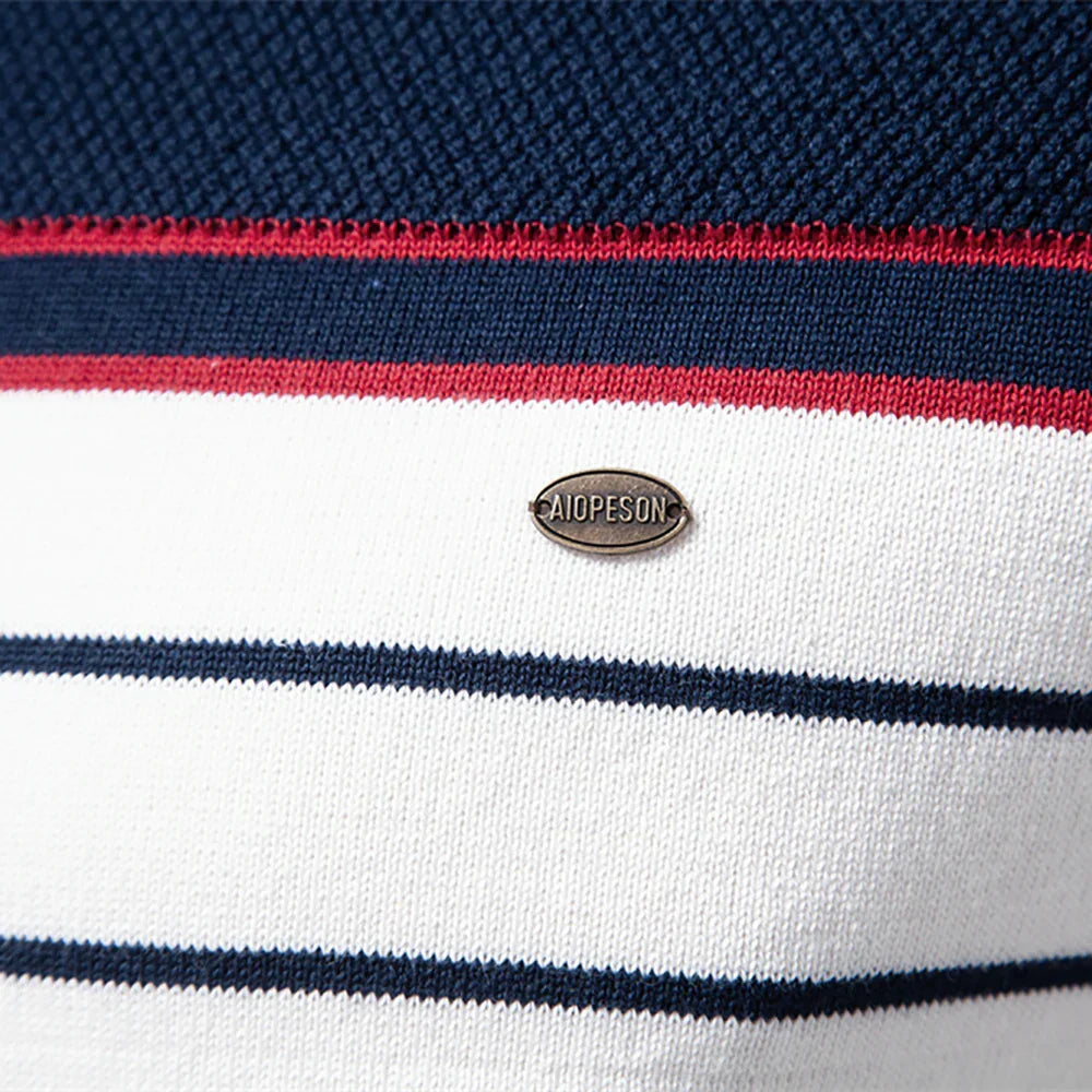 Adrien™ | Maglione Rayé Marin