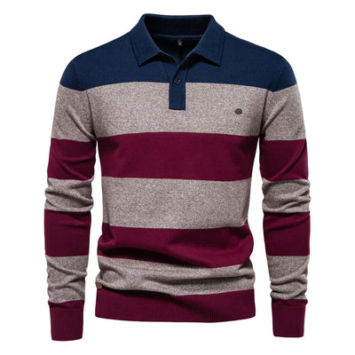 Theo™ | Maglione a Righe Sottili