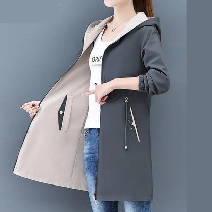 Zweiseitiger Windbreaker
