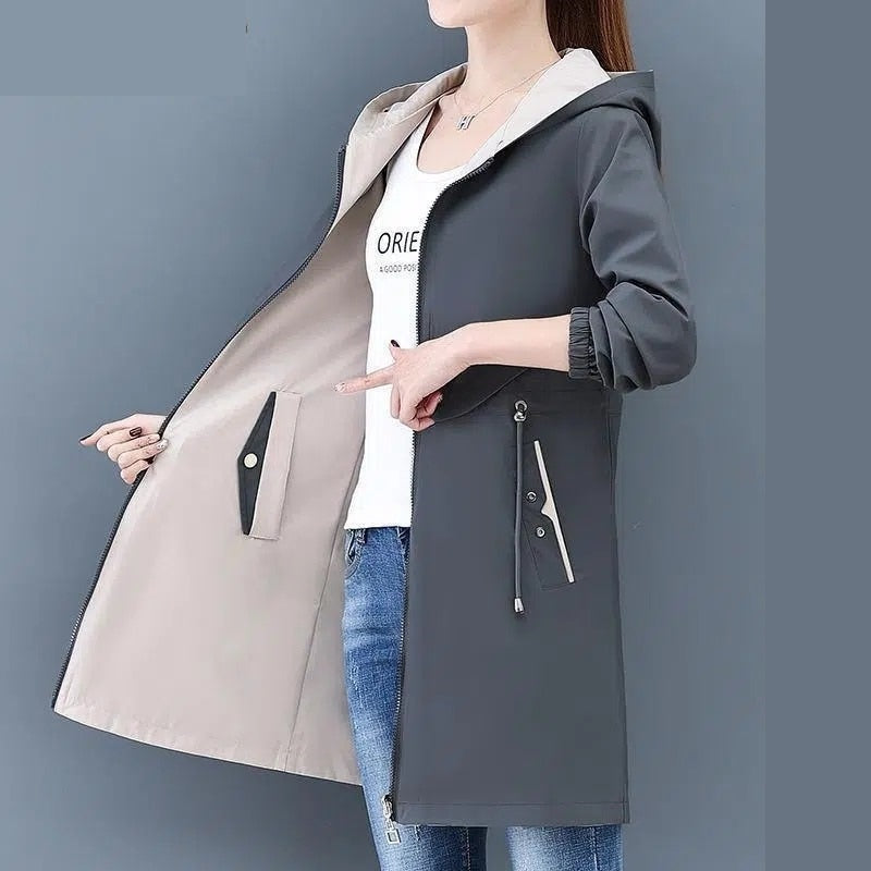 Zweiseitiger Windbreaker