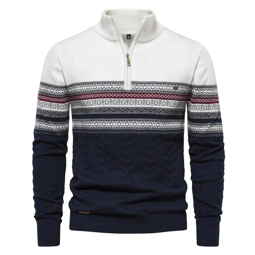 Jean™ | Maglione a Motivi Sottotoni
