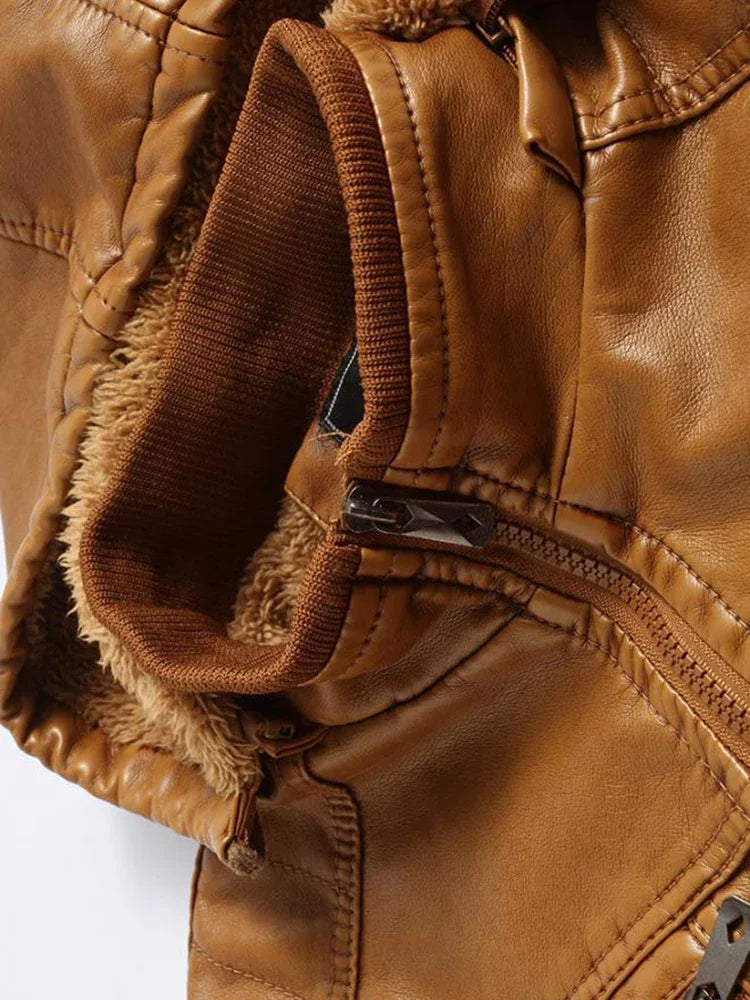 Luxus Lederjacke