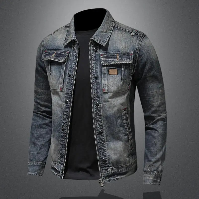 Carlo | Retro Jeansjacke