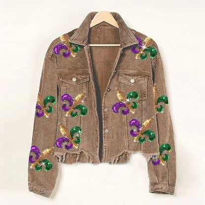 Cord-Jacke