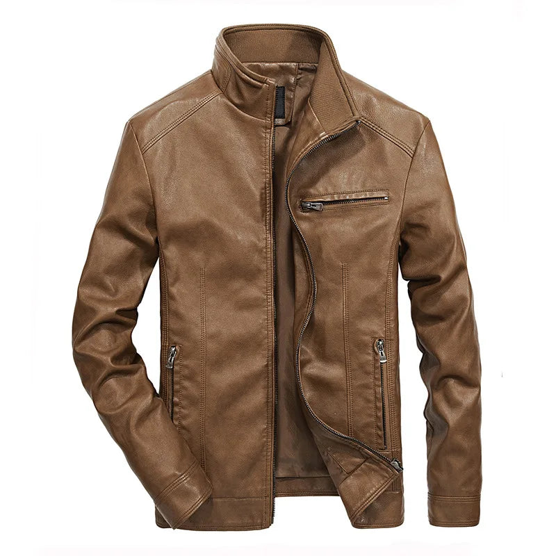 Giacca di Pelle Casual