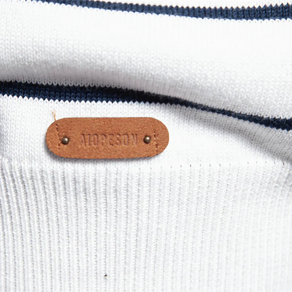 Adrien™ | Maglione Rayé Marin