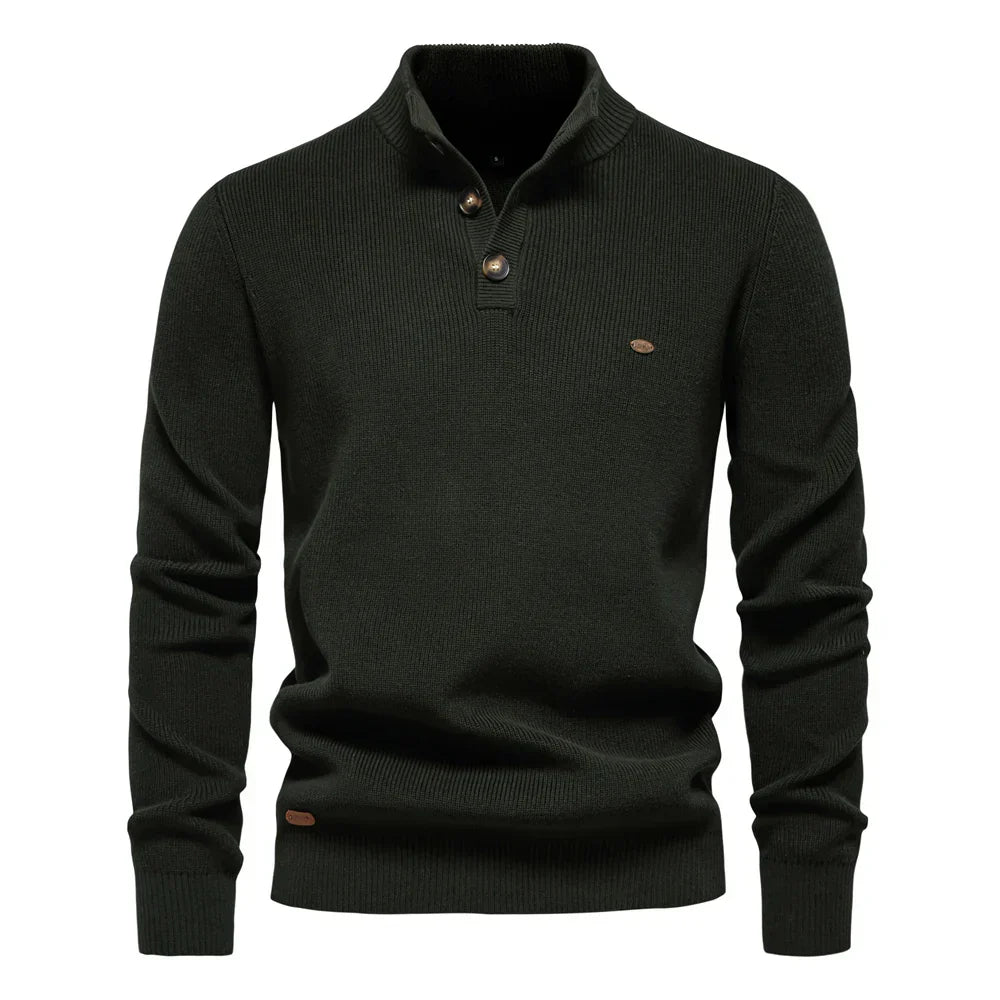 Damien™ | Maglione Collo Alto Elegante