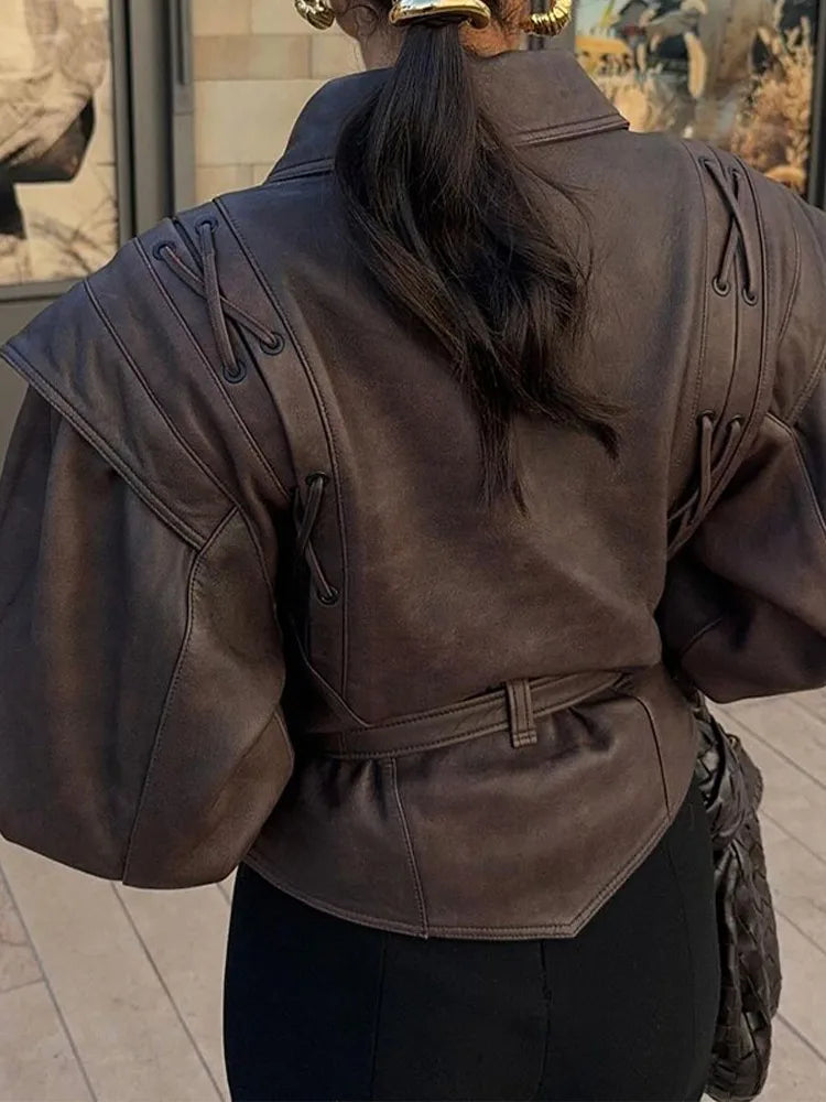 Damen Gürteljacke