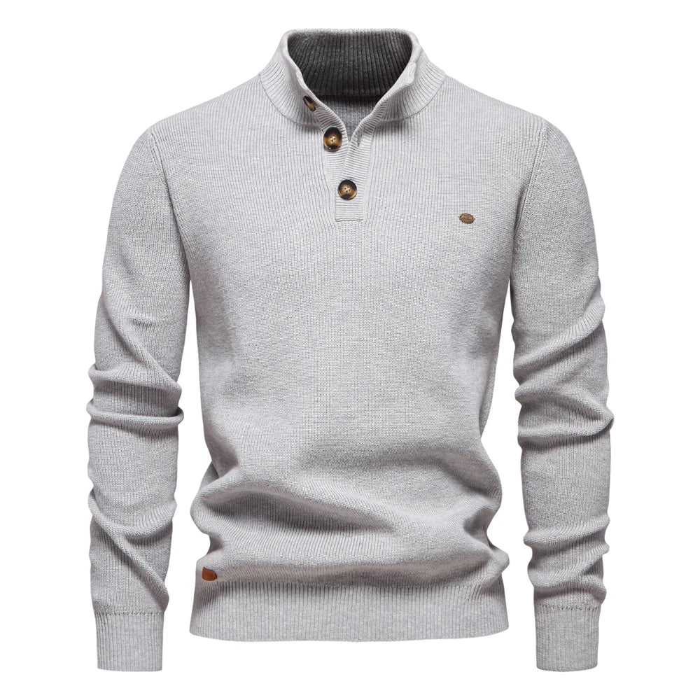 Damien™ | Maglione Collo Alto Elegante