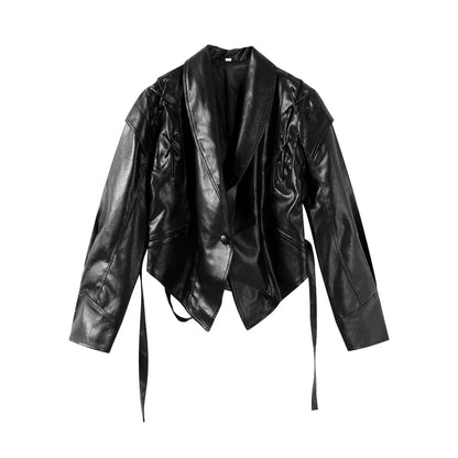 Vintage Damen Lederjacke