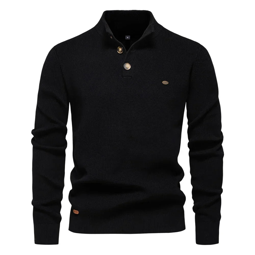 Damien™ | Maglione Collo Alto Elegante