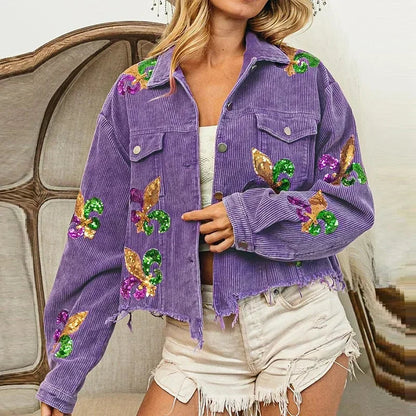 Cord-Jacke