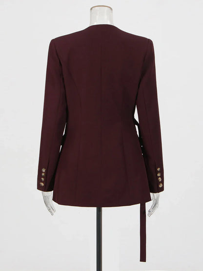 Asymmetrischer Chic Blazer