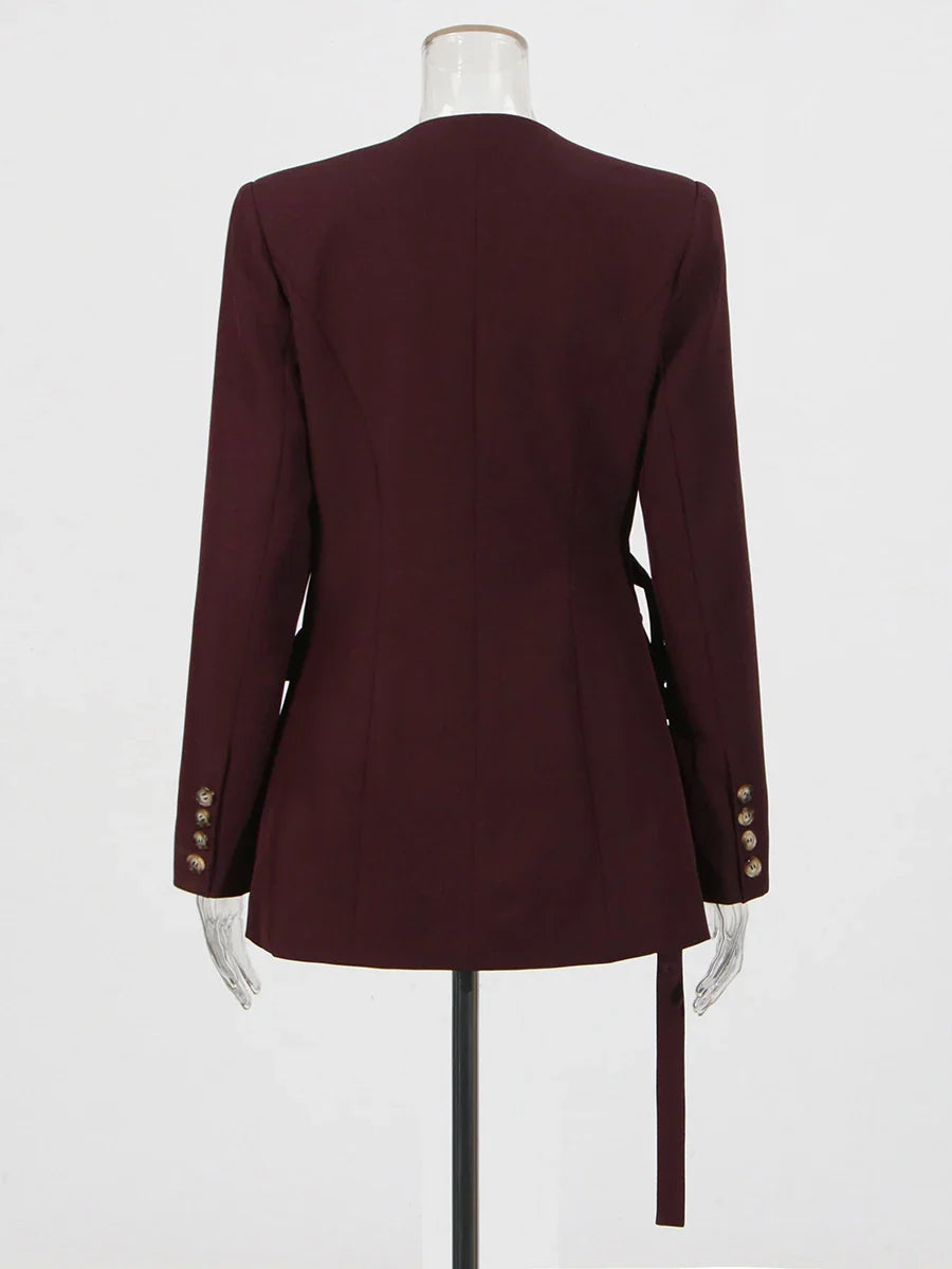 Asymmetrischer Chic Blazer
