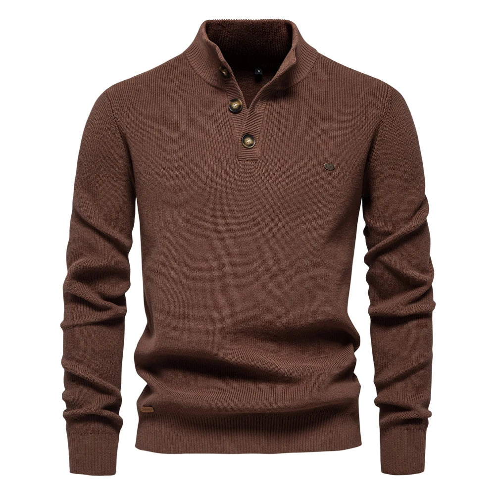 Damien™ | Maglione Collo Alto Elegante