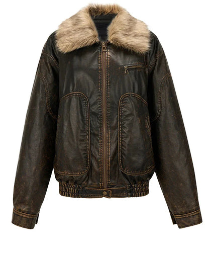 Vintage Abgenutzte Jacke