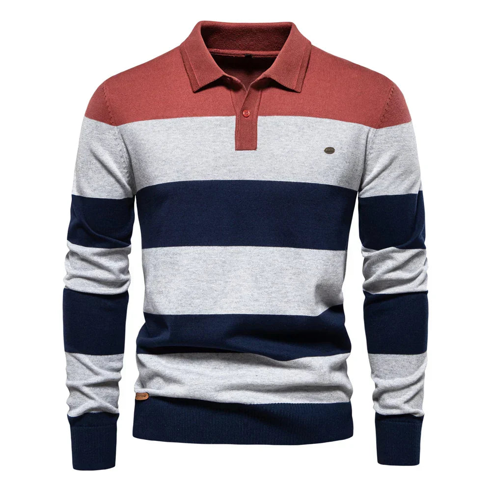 Theo™ | Maglione a Righe Sottili