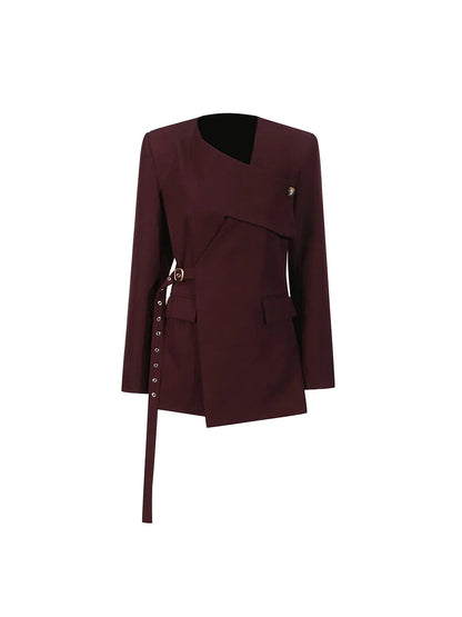 Asymmetrischer Chic Blazer