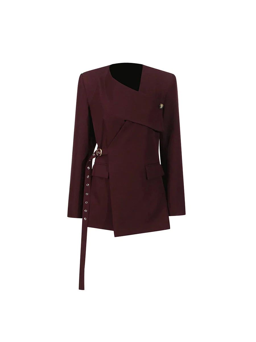 Asymmetrischer Chic Blazer