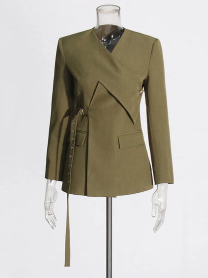Asymmetrischer Chic Blazer