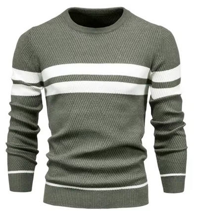 Sébastien™ | Maglione Bicolore Contrasto