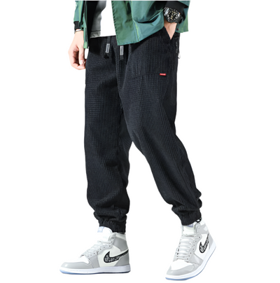Pantaloni in Corduroy Alloro