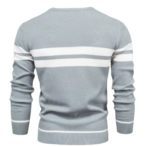 Sébastien™ | Maglione Bicolore Contrasto