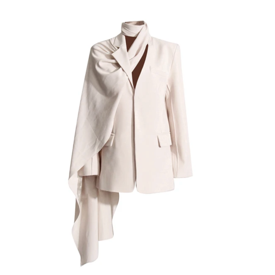 Damen Einfarbiger Blazer