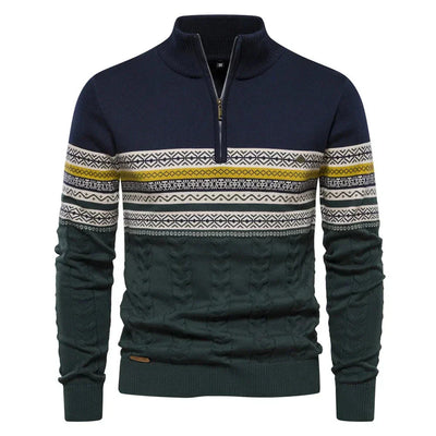 Jean™ | Maglione a Motivi Sottotoni