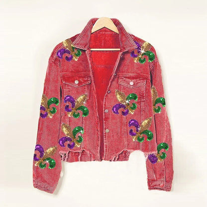 Cord-Jacke