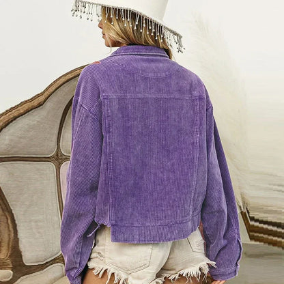 Cord-Jacke