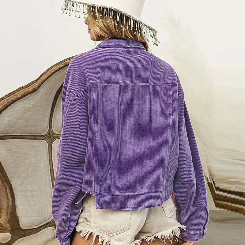 Cord-Jacke