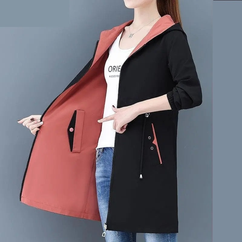 Zweiseitiger Windbreaker
