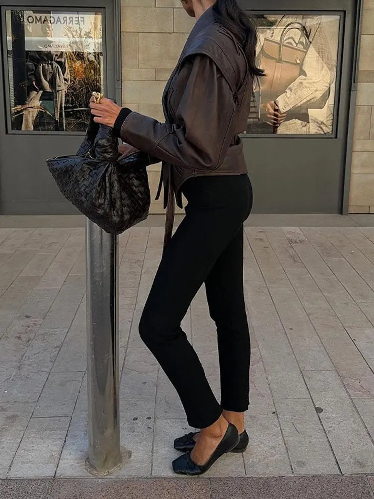 Damen Gürteljacke