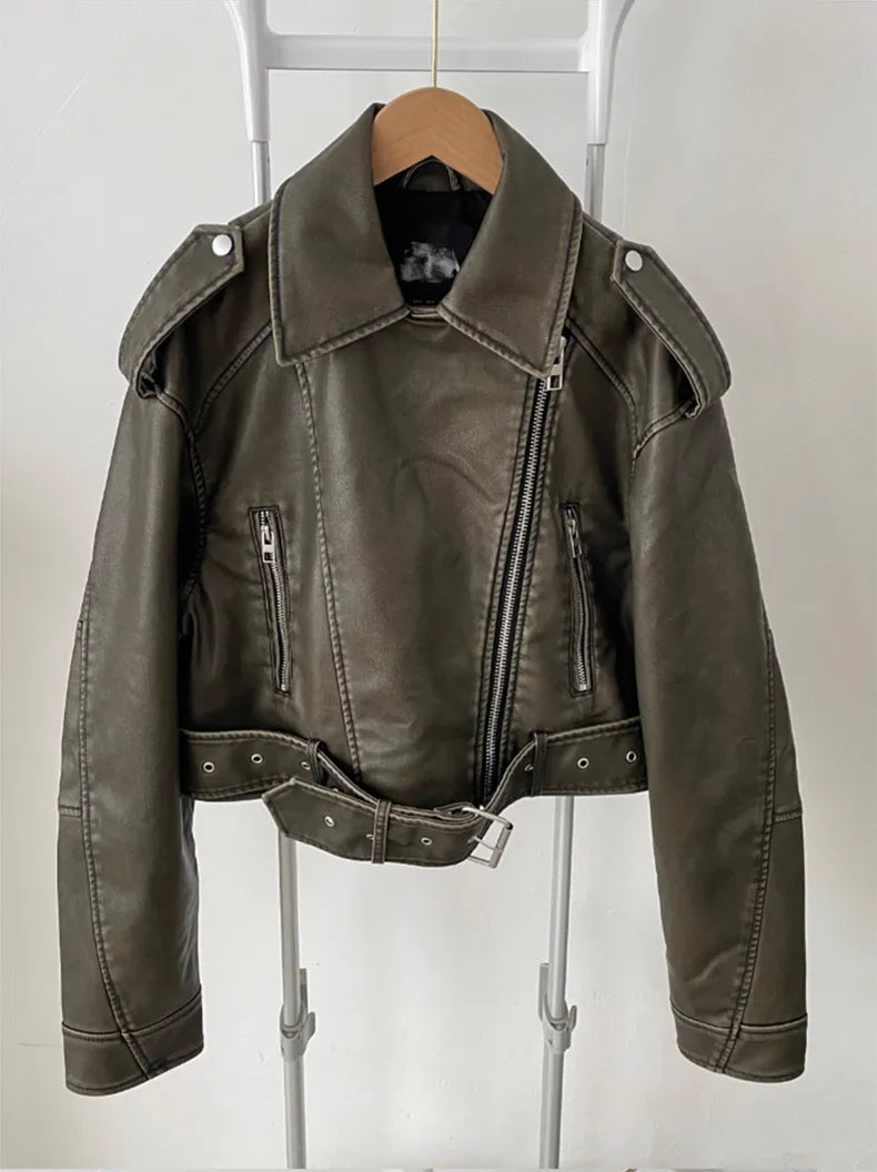 Biker-Lederjacke