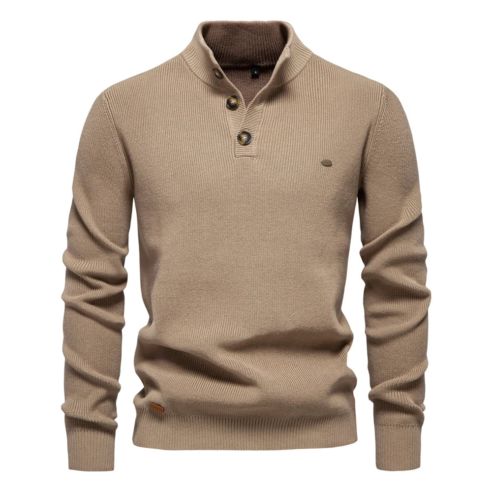 Damien™ | Maglione Collo Alto Elegante
