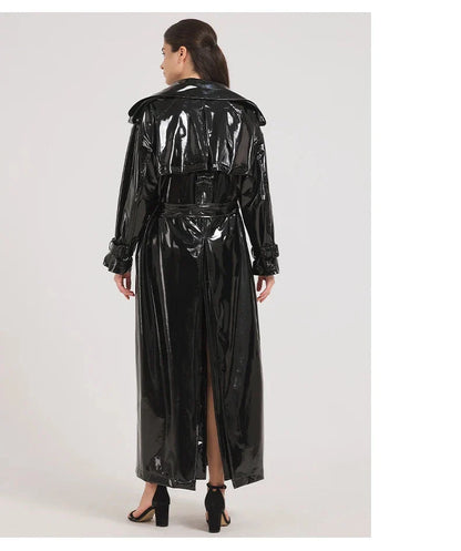 Mihaela Leder-Trenchcoat